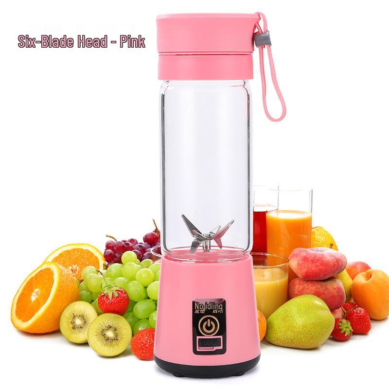 Compact USB-Chargeable Wireless Juicer Cup for Home Use