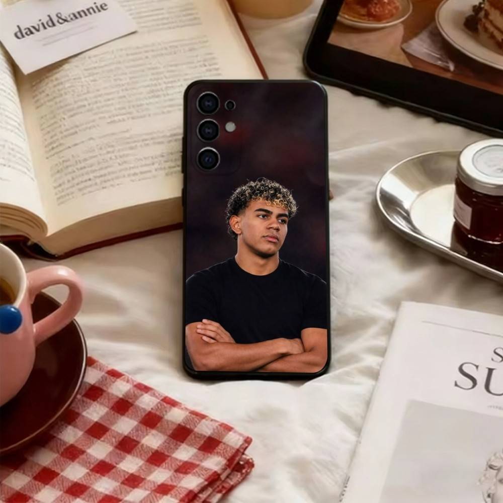 Football 19 L-Lamines  Phone Case For Samsung S25,S24,S21,S22,S23,S30,Ultra,S20,Plus,Fe,Soft Silicone Black Cover