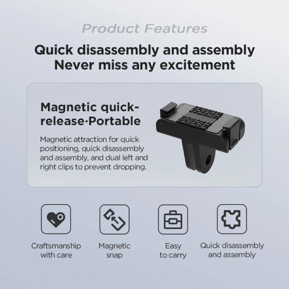 Dual Claw Interface Extension Mount Base Adapter Mount for DJI Osmo 360 Action Camera Accessories