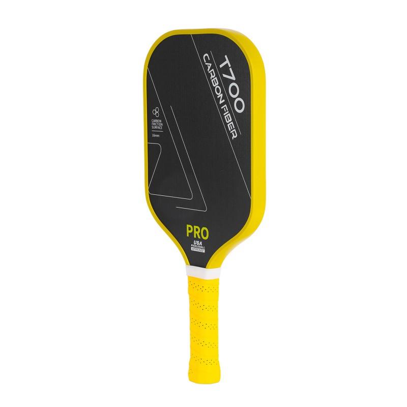 T700 Carbon Fiber Pickleball Paddle Set 16mm Yellow DIY Professional Equipment