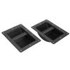 2pcs Speaker Handles Professional Steel Replacement Audio Cabinet Carry Grasp for Stage Audios