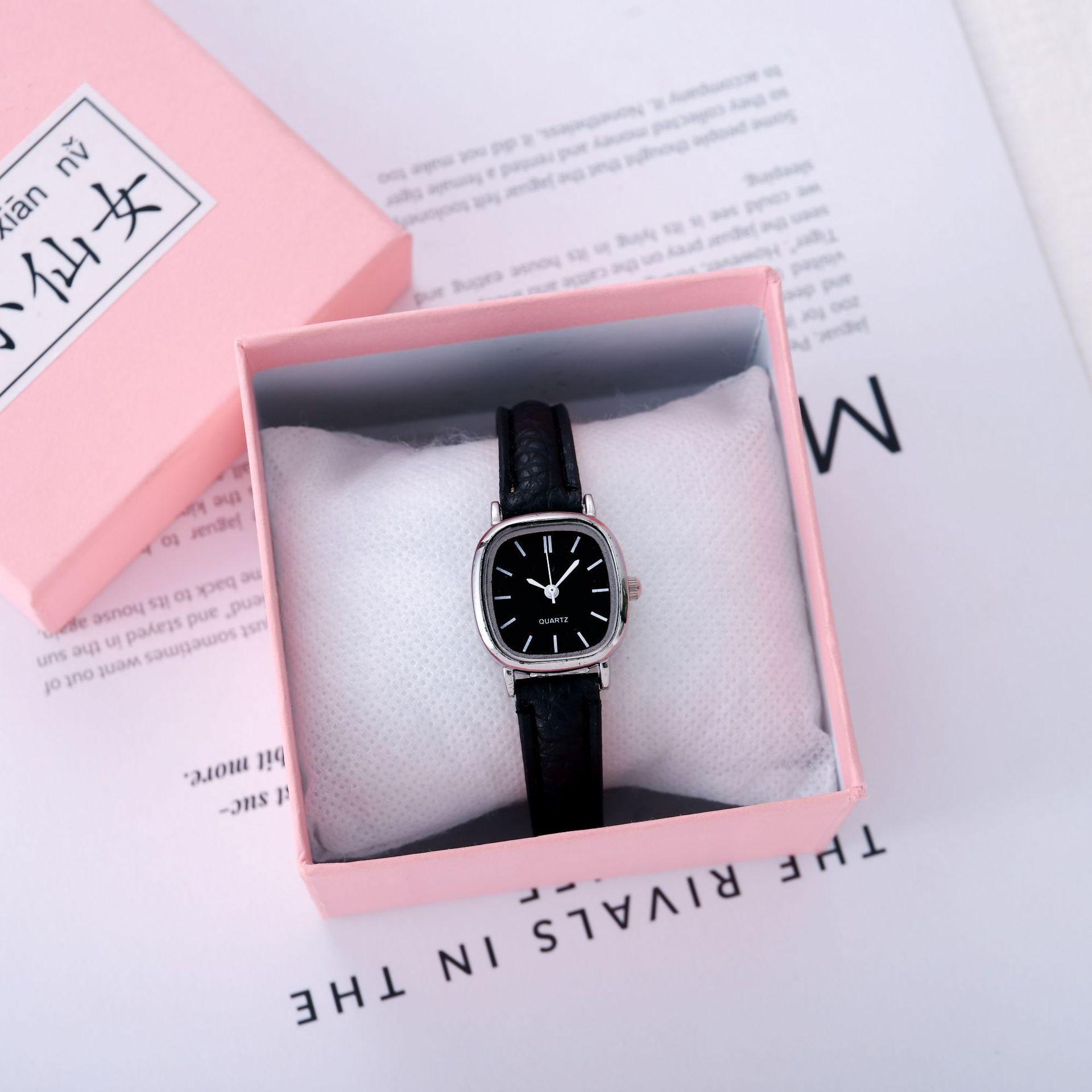 

Small Fresh Watch, Simple Trend Iron Chain Bracelet Style Casual Atmosphere Women S Watch