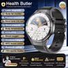 2025 New Health Non Invasive AI Diagnostic Smart Watch ECG BP Men's Three Highs Uric Acid Blood Fat Bluetooth Call Smartwatches