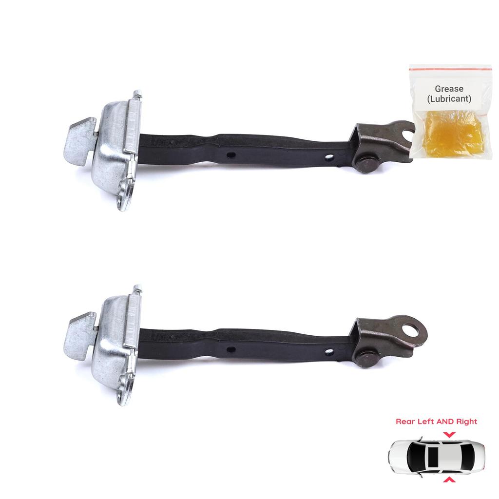 BDP1384-1 2 Pieces Rear Door Stop Check Assy Limiter Strap for Toyota C-HR MK1 X1 AX10 AX50 2016-2024 68630F4010