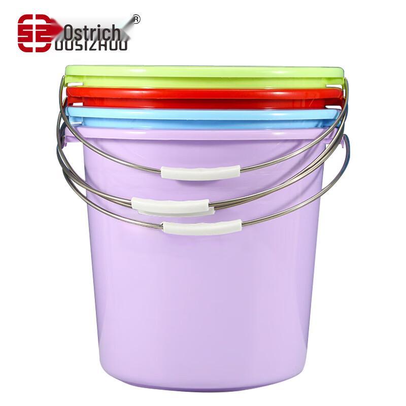OAT-P05 Plastic Bucket with Stainless Steel Handle