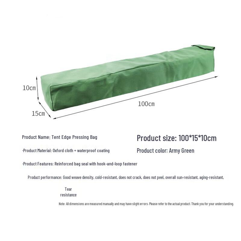 Outdoor Heavy-Duty Tent Weight Bags