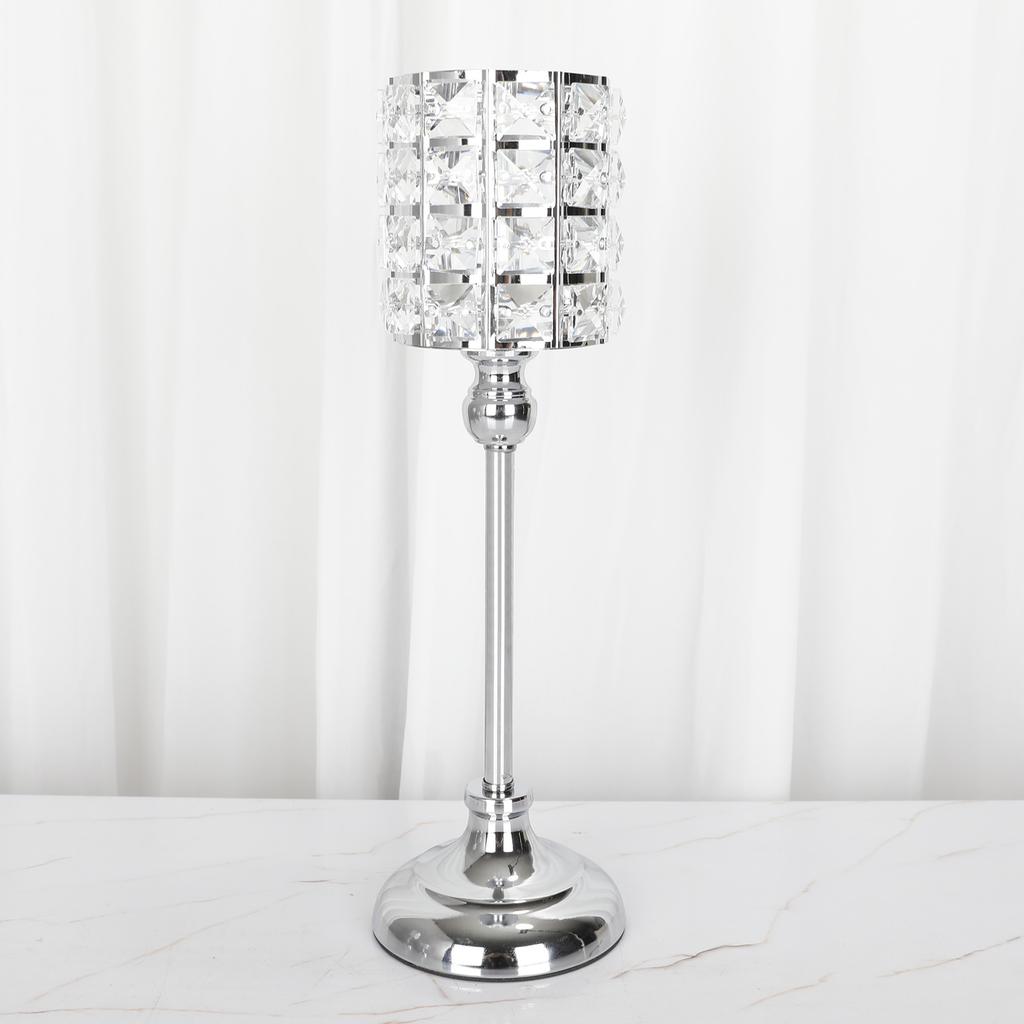 European Gold Crystal Candlestick Home Decor Iron Candlestick Wedding Candlelight Dinner Props Home Decor