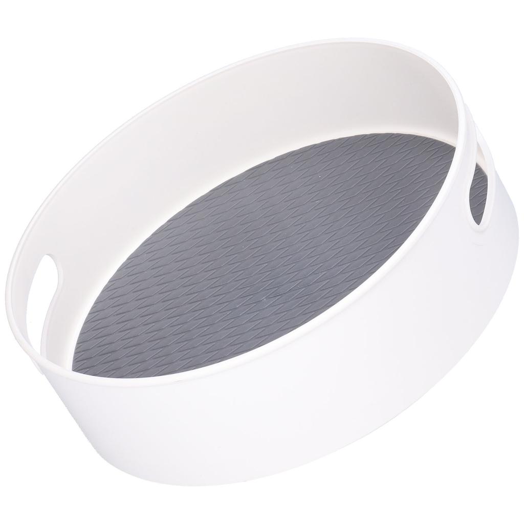 Rotating Storage Box with Open Handle Dining Table Fruit Organizer Storage Rack for Home