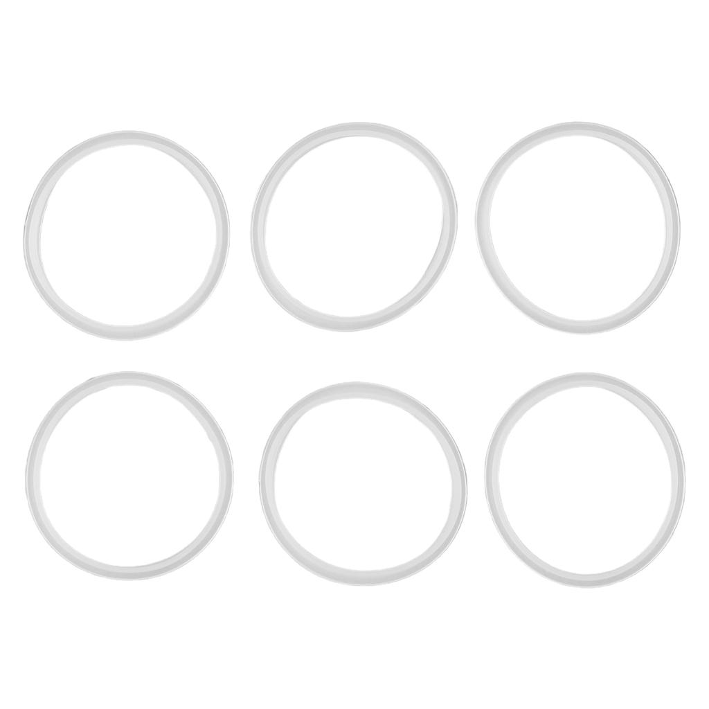 Lid Ring Sealing Ring Gaskets Kit Outodor Replacement Silicone Water Cup 6pcs Easy To Clean High Quality Material