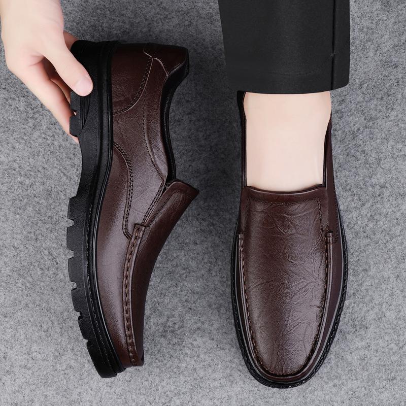 Men Shoes Oxfords Casual Shoe Men Genuine Leather Shoes Business Casual Shoes Men Shoe Big Size
