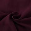 Womens Vintage French Style Ruffle Chiffon Blouse 2025 Elegant Wine Red Round Neck Top