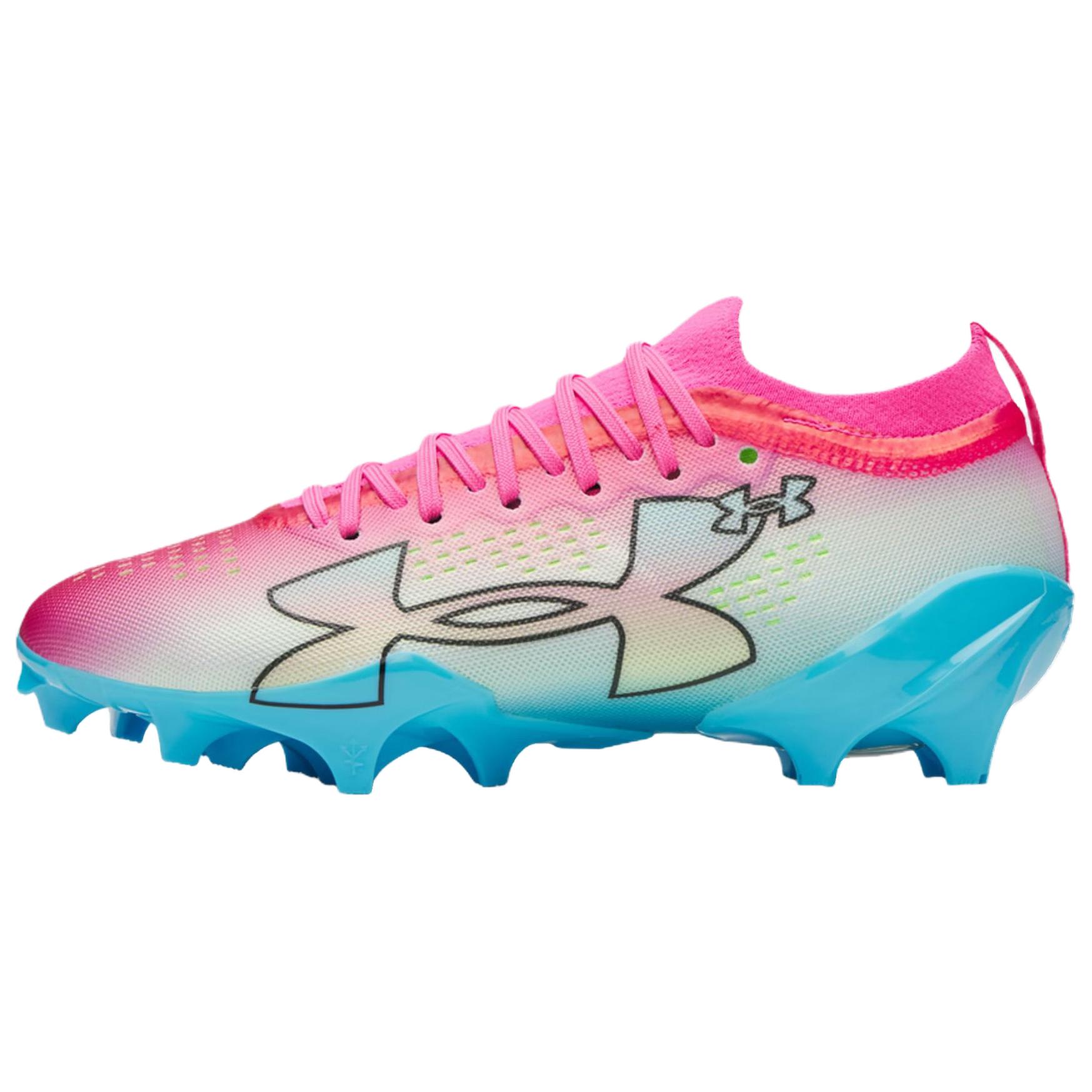 

Under Armour Blur Pro Soccer Shoes Men s Pink White 6006206-694 46