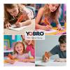 YOBRO Hot Dog Pen, Squishy Gel Pen, Fun Stationery, Novelty Gift for Kids, PU Material, Comfortable Grip, Stress Relief Item, Event Prize
