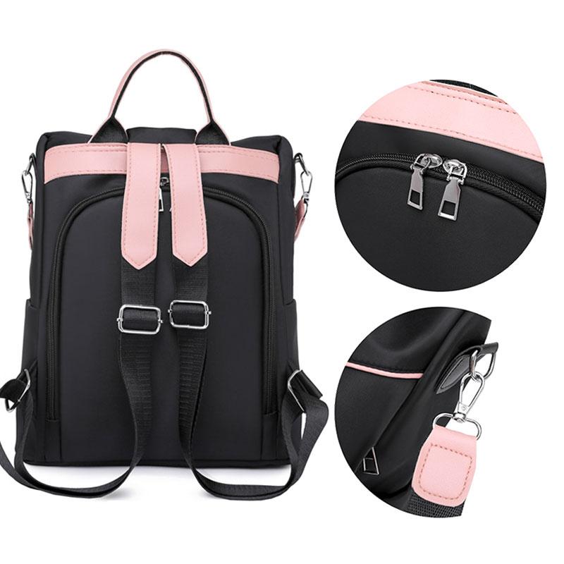 Женский водонепроницаемый рюкзак с защитой от кражи из ткани Оксфорд — фото 11