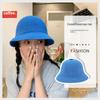 Women's Classic Mesh Bucket Cap Flat-Topped Fisherman Hat Summer Outdoor Fashion Accessory for Girls