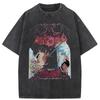 Black Source T Shirt Y2k Style Men T-shirt Harajuku Top Tee High Street Hipster Summer Streetwear Clothes