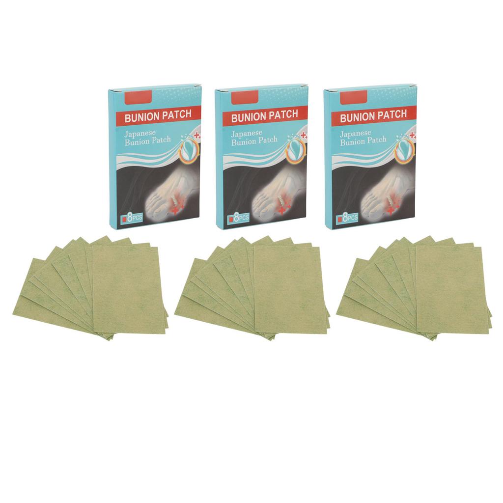 24pcs Toenail Corrector Patch Herbal Reduce Swelling Relax Muscle Ingrown Toenail Patch