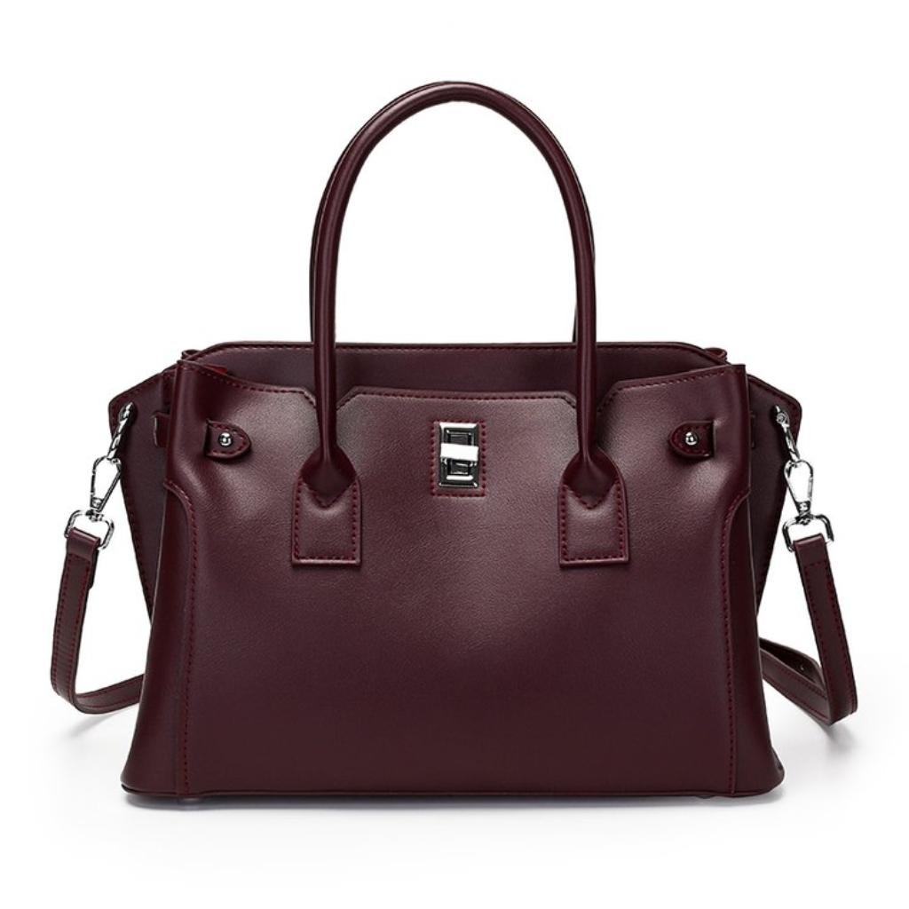 Xeie Thuk Shoulder Bag Women Faux leather Adjustable Strap Daily
