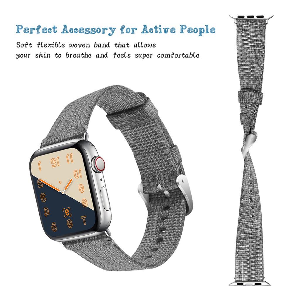 Ersatzarmband aus weichem Nylon für Sport Loop-Armband für Serie 4, 44 mm