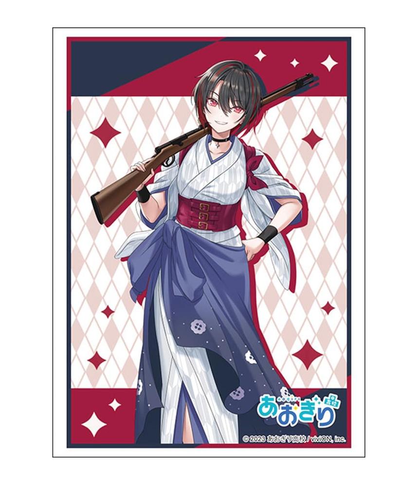 Bushiroad Коллекция рукавов Высокий класс Старшая школа Аогири Юката Том 4802 версия «Цукифуибуки»