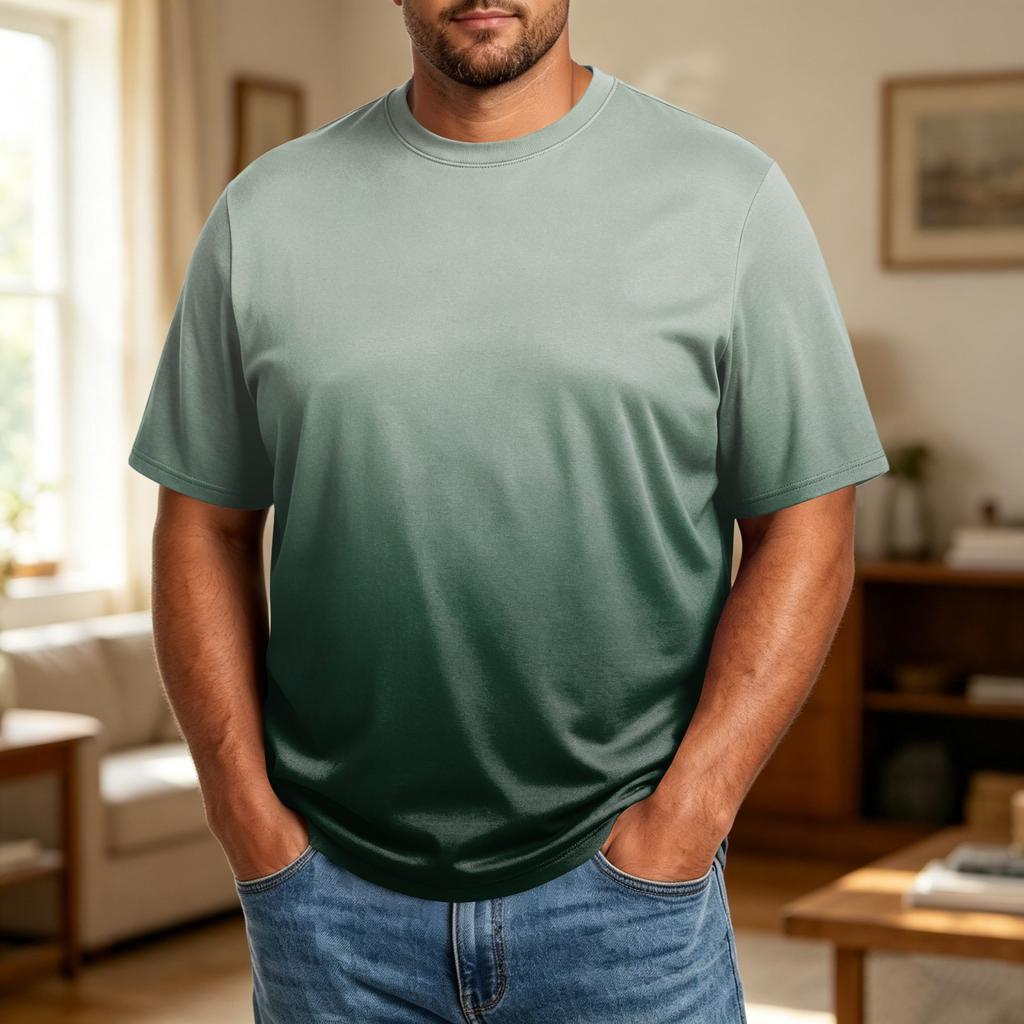 Men's Loose Fit Breathable T-Shirt for Casual Everyday Wear