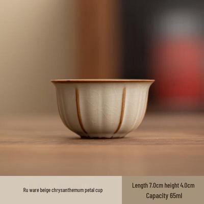 Ru-Brennofen Keramik Meister Teetasse