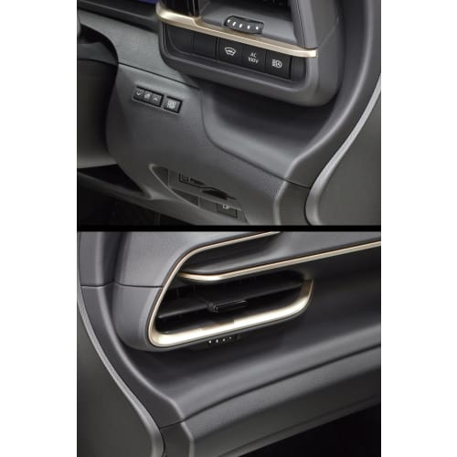 Tsuchiya Yac Drink Holder for Driver Seat and Passenger Seat Set for Toyota Crown Exclusive SY-CR1 SY-CR2 Vehicle Exclusive YAC Air Vent