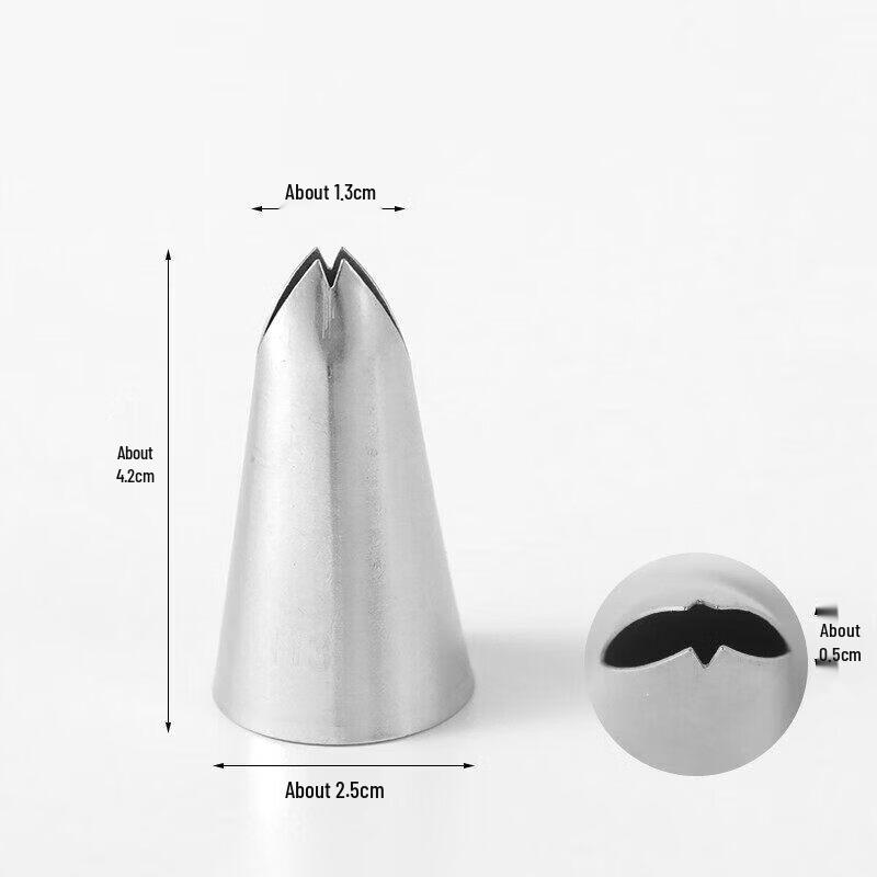 Qīwēi Stainless Steel Baking Piping Nozzle Set