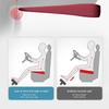 Non-slip Car Booster Seat Cushion Breathable Increased Seat Pad Auto Height Boost Mat  Office Chair