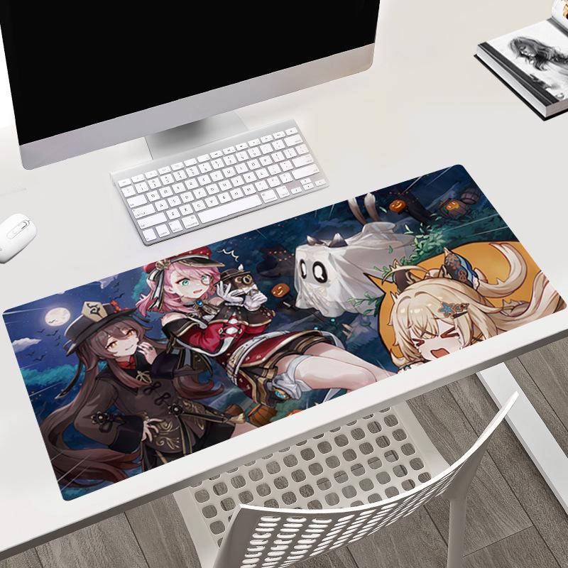 Genshin Impact Large Anime Gaming Mouse Desk Pad