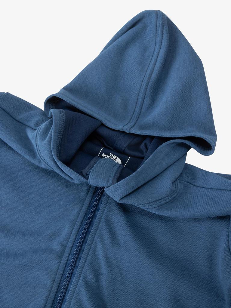 The North Face B Heat Protection Mountain Size Long Sleeve Hoodie Hoodie, Blue, 90,