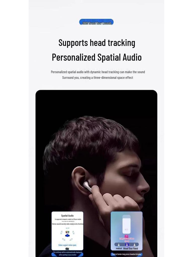 Air4 Bluetooth Earphones: In-ear Noise Canceling, Long Battery Life, Seventh Generation Wireless Earphones