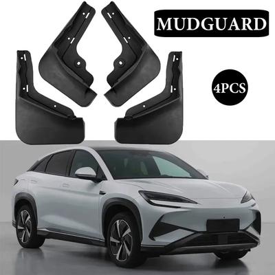 Car Wheel Fender For BYD Sea Lion 07 EV 2024~2026 Sealion 7 Mud Flaps Guards Anti-splash Front Rear Mudguard MudFlap Accessorie