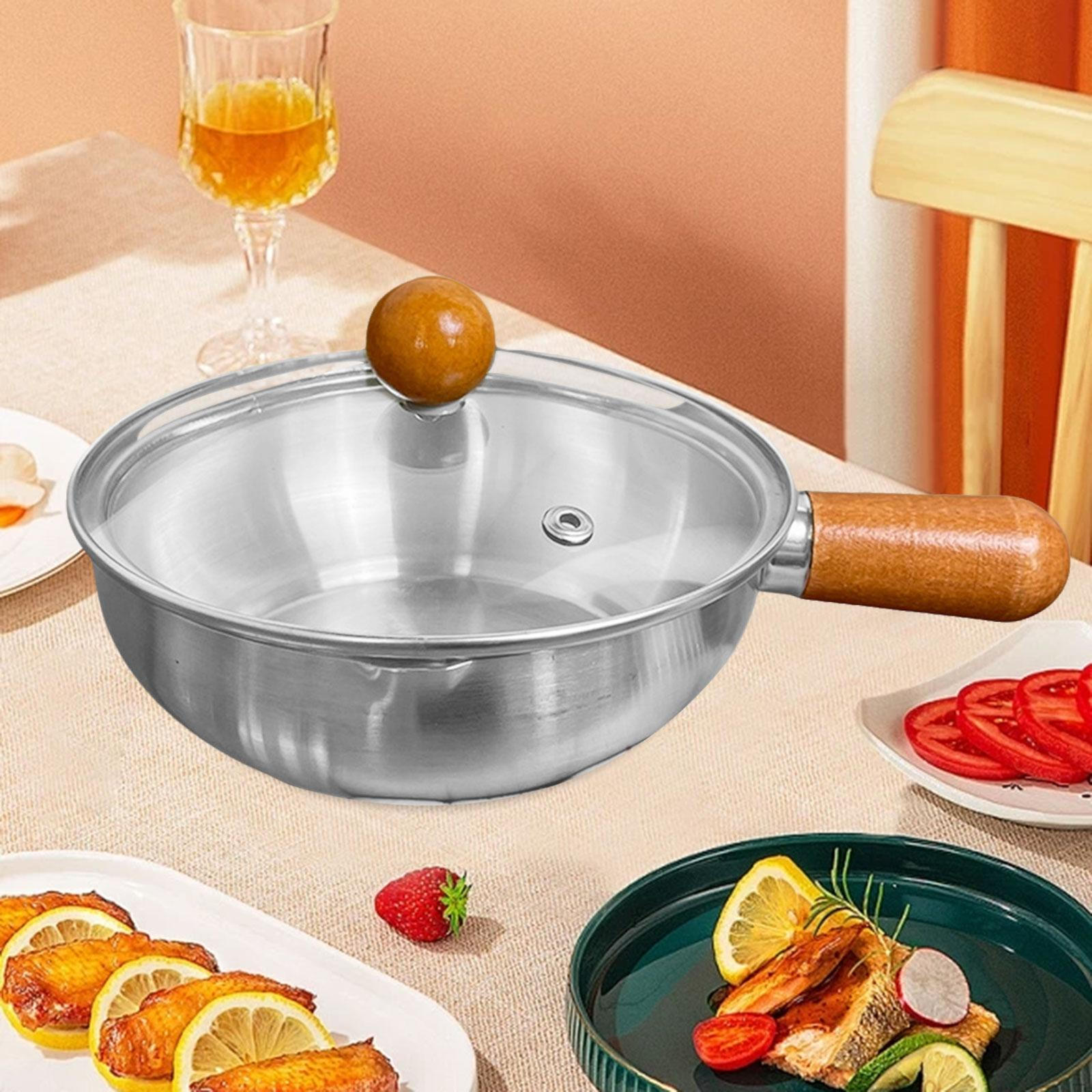

Компактная кастрюля для супа с крышкой для молока и кемпинга 400ml