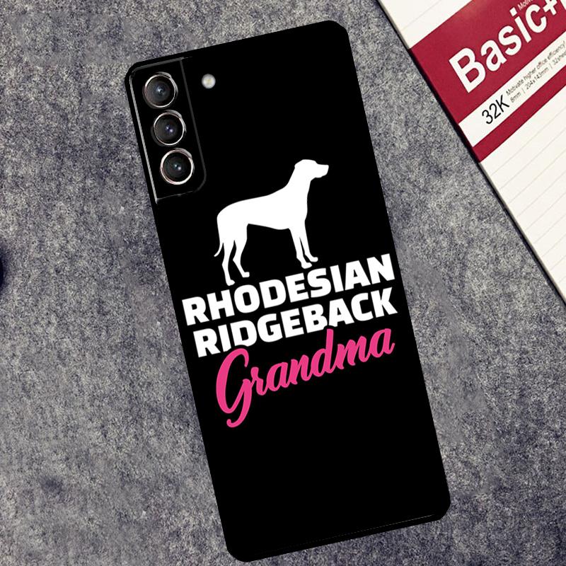 Rhodesian Ridgeback Hund Hülle Für Samsung Galaxy S25 S26 Ultra S20 S21 S22 S23 S10 Plus S25 FE S24 Ultra Hülle Coque
