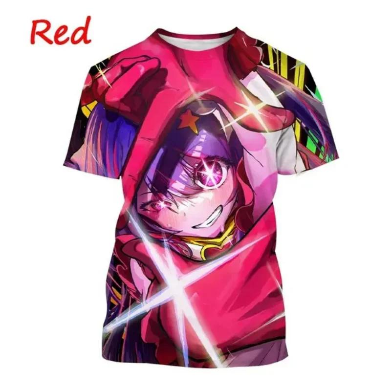 Anime Girl 3D Print Sports Fast Dry Breathable Men T-shirt Outdoor Harajuku Street Cute Kawaii Fashion Hip-hop Short Sleeve Top