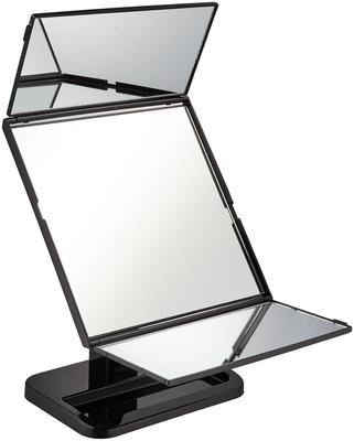 Yamamura Rotating Tri-fold Mirror Y-4000 Black