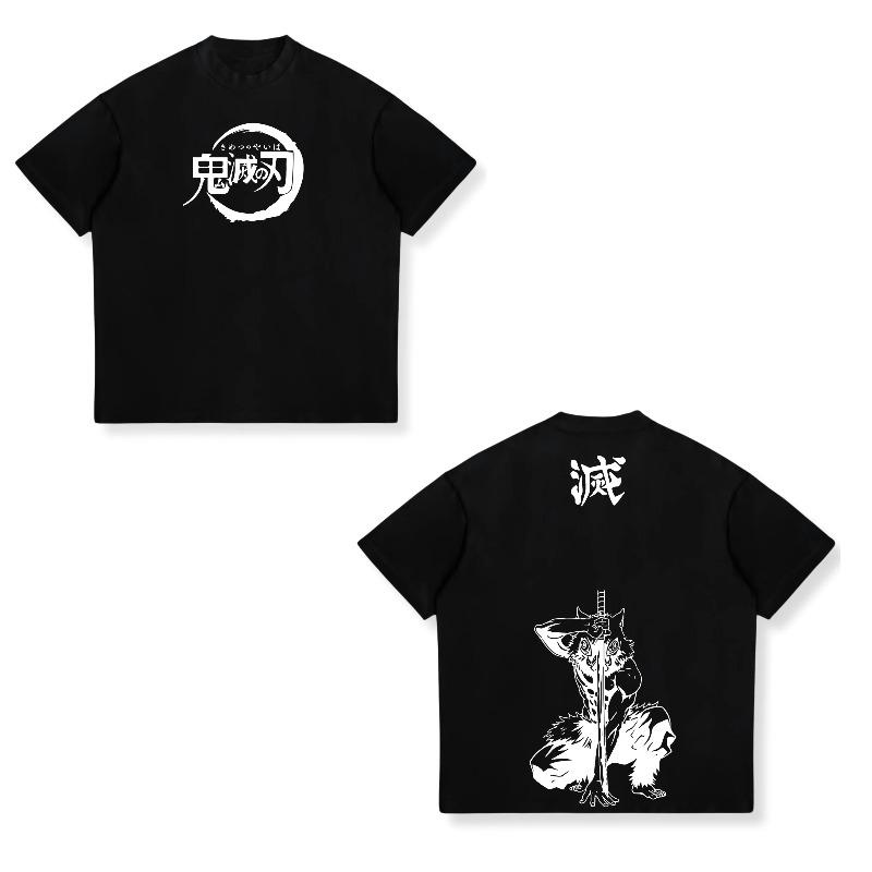 Izunosuke 77 Shirt Devil Killer Tshirt for Mens Spring and Summer New Product Casual Tshirt for Both Men and Women