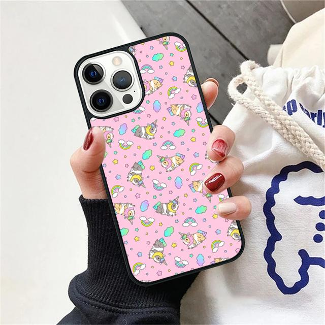 Pattern Guinea Pig Cute Coque Shell For iPhone 17 Air 15 16 14 13 12 Pro Max 11 Pro Max Plus Phone Case Cover