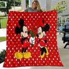 Mickey and Minnie Cartoon Blanket: Adorable, Warm, and Perfect for Home Decoration  Living Room, Travel, and All Seasons