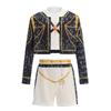 3-10Y Girls Singer Show Costume Kids 3PCS Coat+Top+Shorts Set 2026 New Cosplay Hip-hop Dance Stage Performance Carnival Clothing