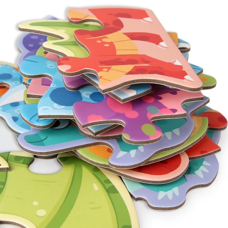 Children's 6-In-1 Educational Puzzle Gift Box Beginner-Friendly Toy Portable Travel Game Ideal Gift With Fun Illustrations