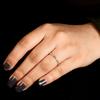 Minimalist 925 Sterling Silver Open Cuff Ring – Adjustable Ball End Silver Band – Dainty Everyday Stackable Ring – Gift for Her
