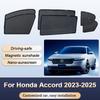 Sun Shades For Honda Accord 11 11th CY 2023-2025 Sunshades Magnetic Privacy Protection Visor Curtains Windows Auto Accessories