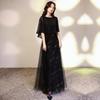 Long Adult Party Dress with Evening Stole Plus Piano Plus XL [MATSUMIZUYU] Dress, Sleeves, Dress, Sparkling, Style, Women's, Graduation, Wedding,