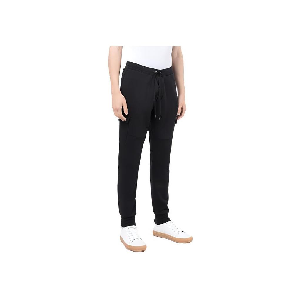 Polo Ralph Lauren SS22 Solid Color Slim Fit Sports Pants Men Bottoms Black 710860590-001