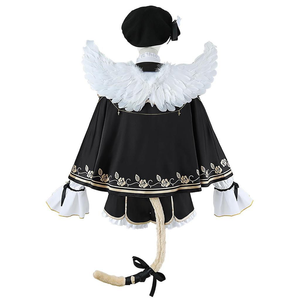 Kurumi Noa Cosplay Halloweensky kostým VTuber Anjel [milky time] Buspo!