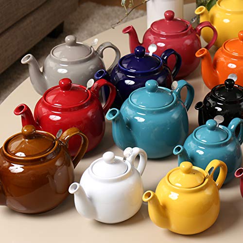 London Pottery Teapot, 2 Cups, 550ml, British Brand, Black Tea (Toffee, Limited Edition Color)