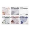 Beautiful Day Ink Splash PET Stickers: 6 Styles, 10 Sheets - Gradient Theme Decor