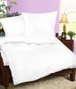 Bedding From Kory 160X200 White 01 Plain 100% Cotton Buttons